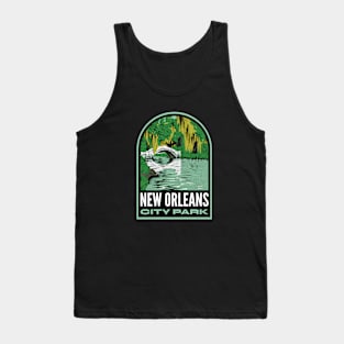 New Orleans City Park LA Tank Top